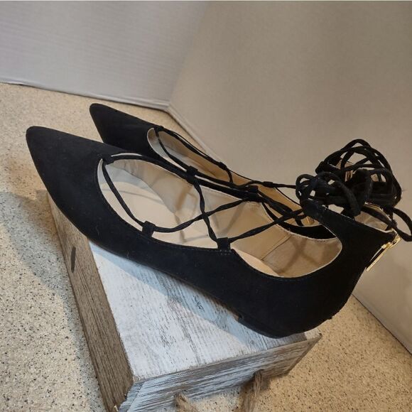 👍 Unisa New Black Flats Size 10 A14 - Picture 3 of 5